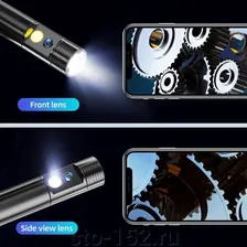 Видеоэндоскоп WIFI, 1Мп, Dual Lens, 1280x720, 5м, 8мм зонд iCartool IC-V100A