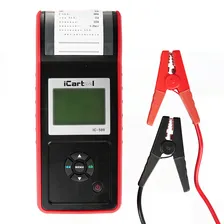 ТЕСТЕР АККУМУЛЯТОРА АВТОМОБИЛЯ С ПРИНТЕРОМ, ЦИФРОВОЙ ICARTOOL IC-500