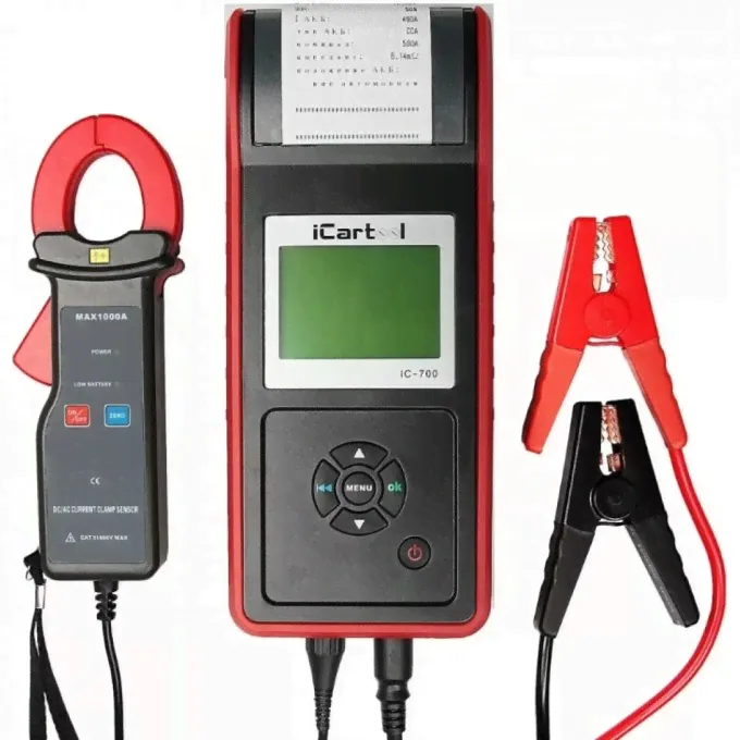 Профессиональный тестер аккумуляторных батарей ICARTOOL IC-700 959873-0